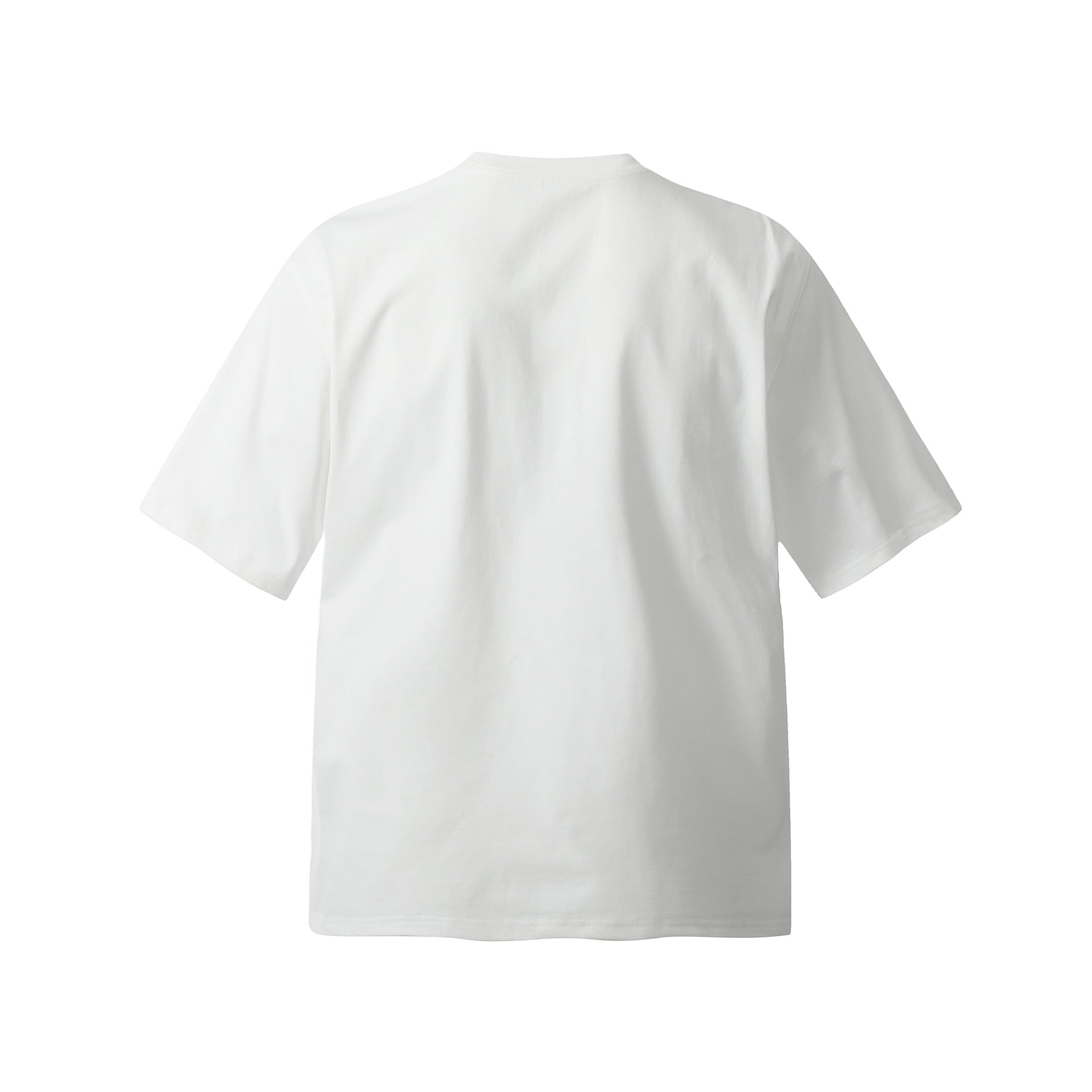 Abstract Character Print Short Sleeve T-Shirt