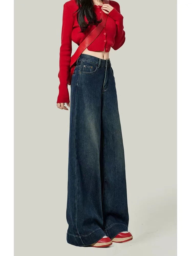 Retro Wide-leg Jeans