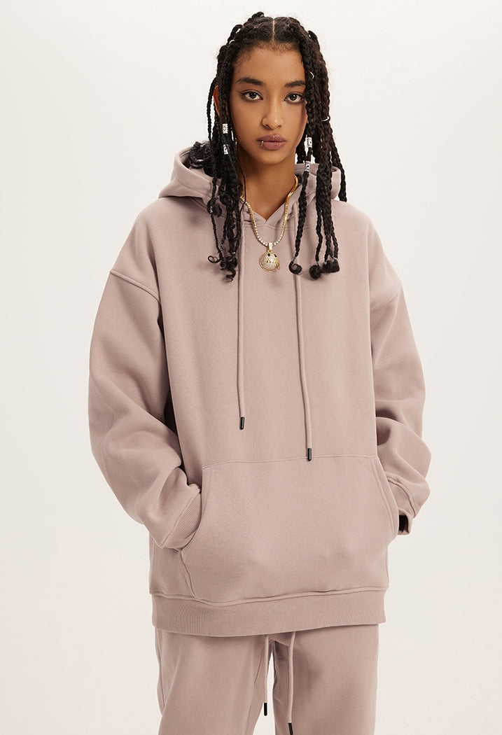 light pink hoodie