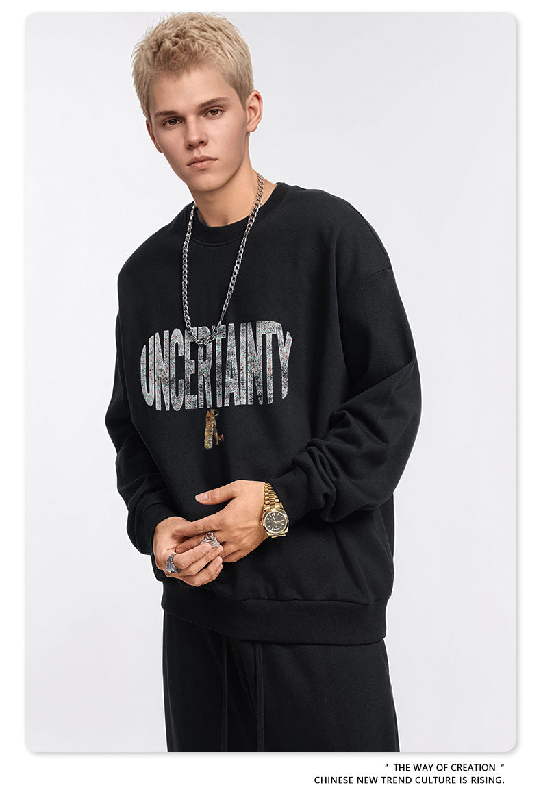 Oversize Round Neck Sweatshirt