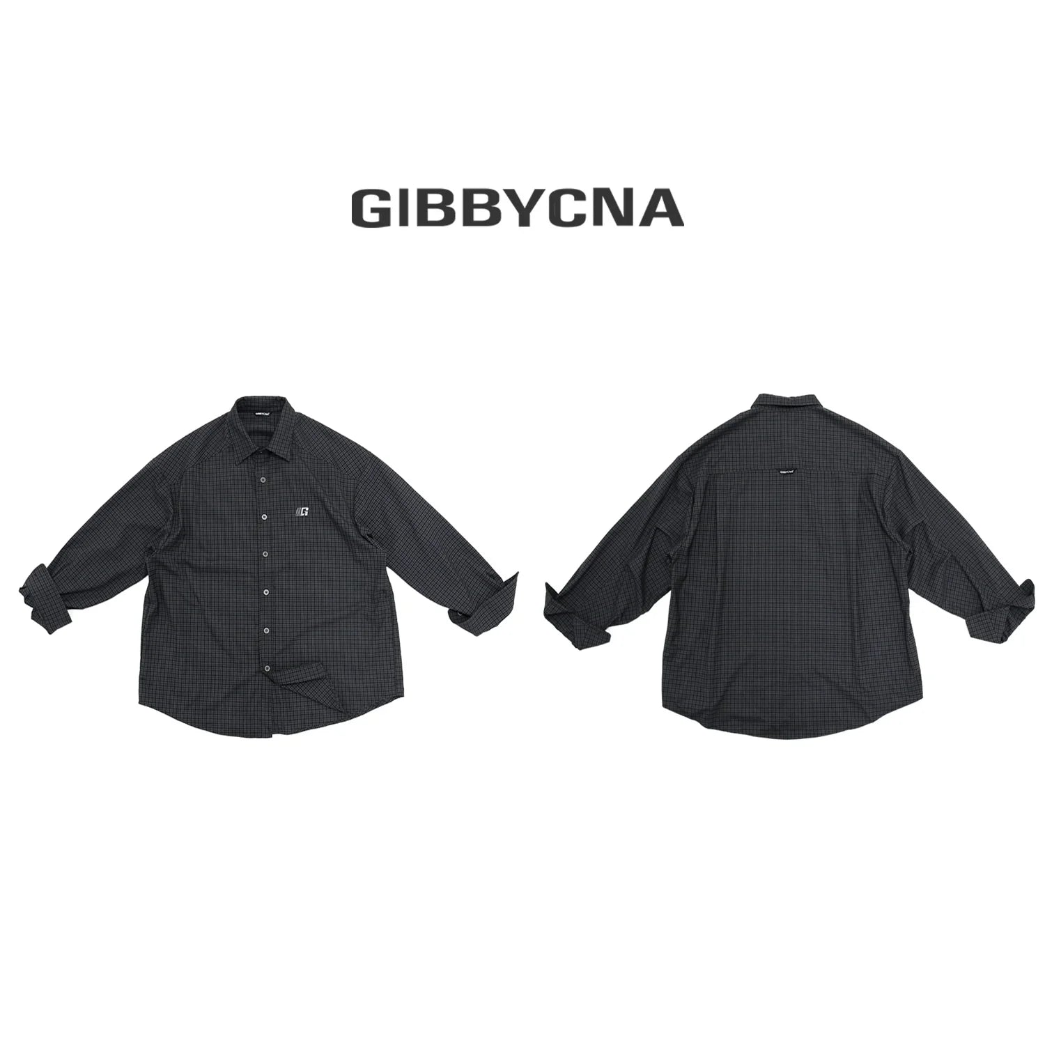 Embroidery Oversize Long Sleeve Shirts
