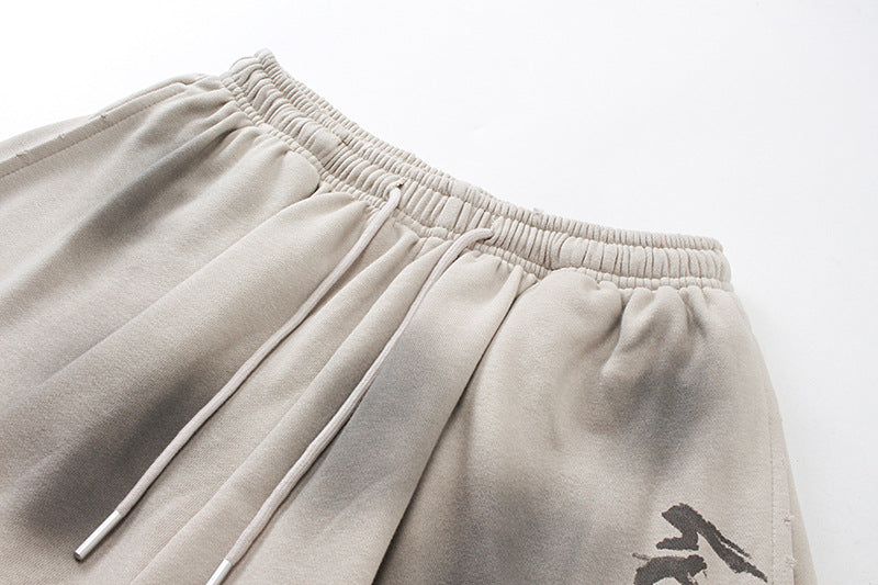 Knit Wash Wide Leg Jort