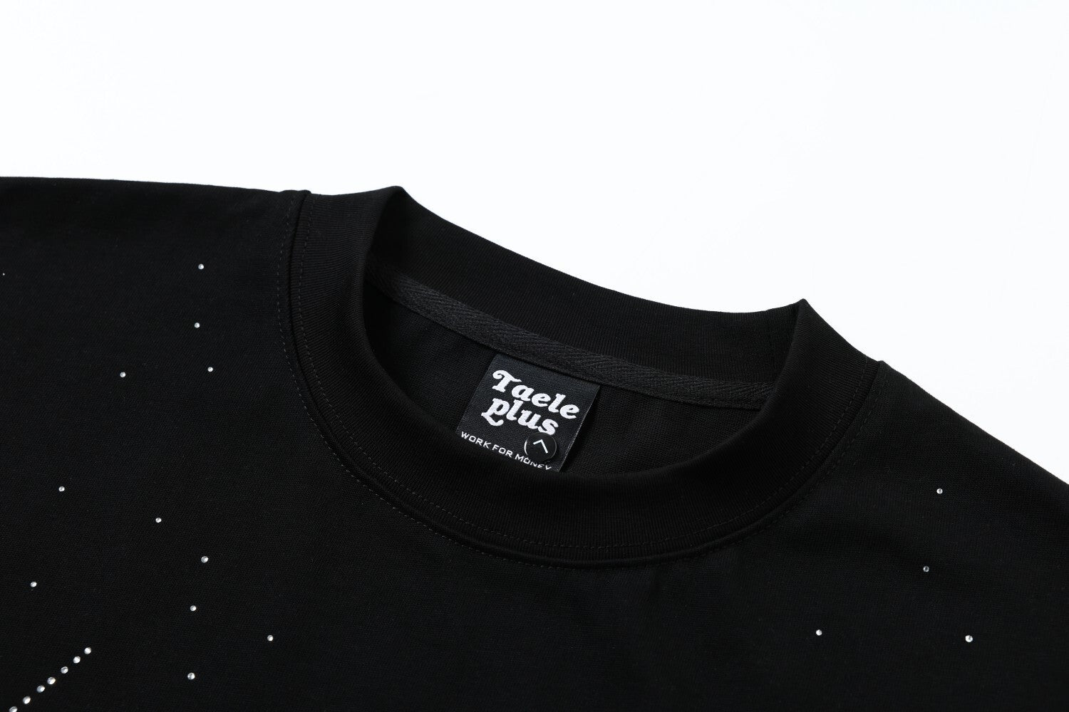Rhinestone Starburst Print Short Sleeve T-Shirt