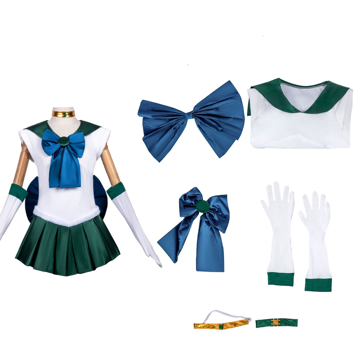 Halloween Sailor-Style Anime Cosplay Costume