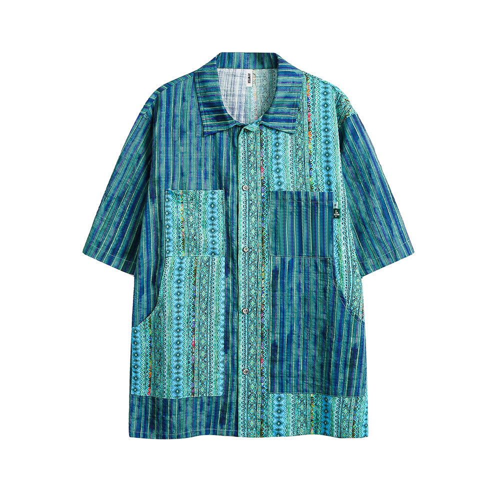 Vintage Boho Style Summer Shirt - MADXMARX