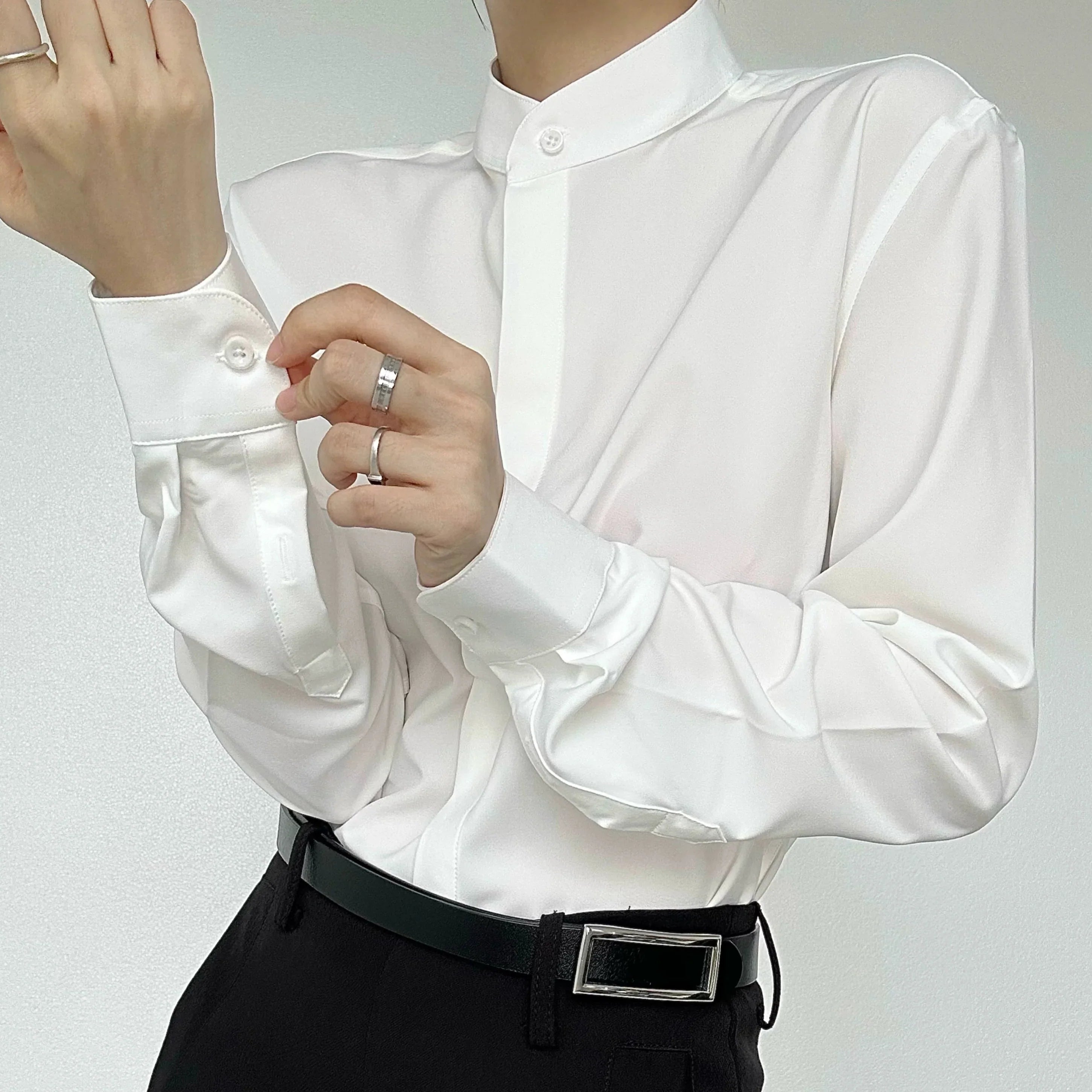 Drape Long Sleeve Shirt