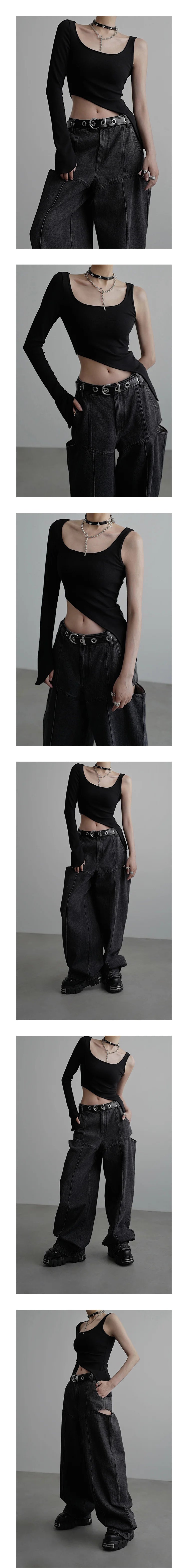 Irregular Knit Top