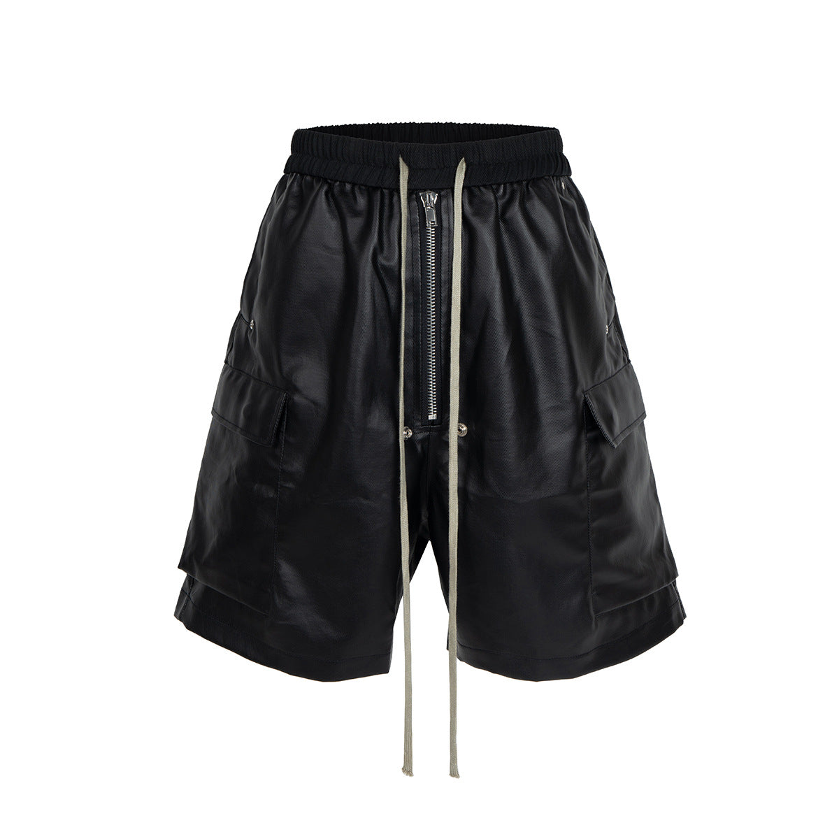 Matte Coated Cargo Short