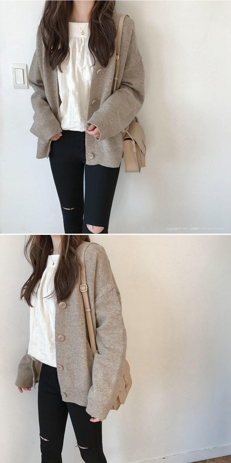 Knitted Cardigan Women's Cardigan