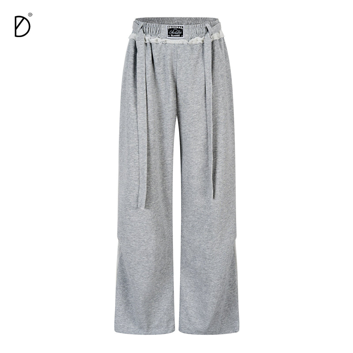 Fringe Logo Hoodie & Fringe Wide Leg Sweatpants Setup