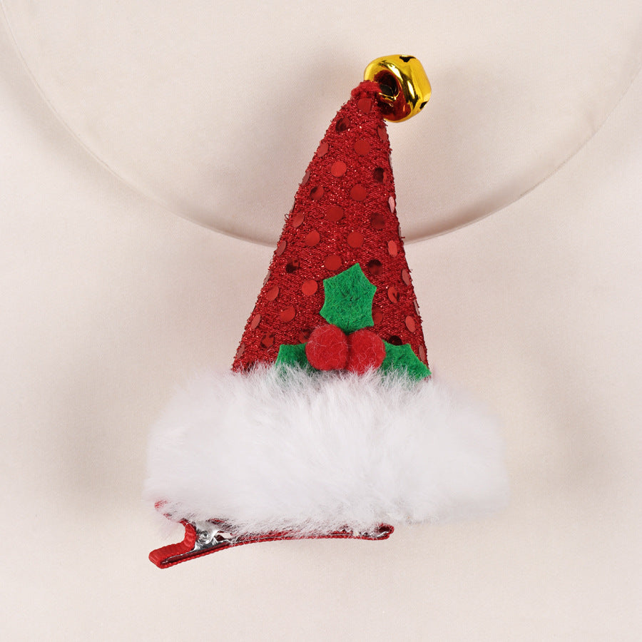 Christmas hat hairpin