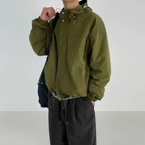 Outdoor capuchonjack - groente / M