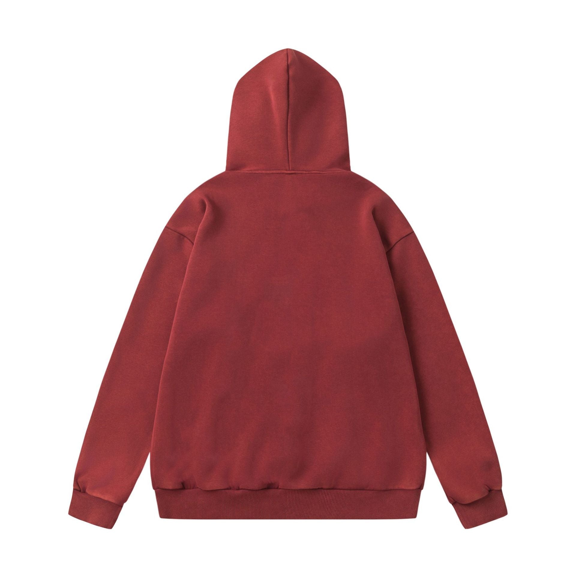 Washed Letter Print Hoodie