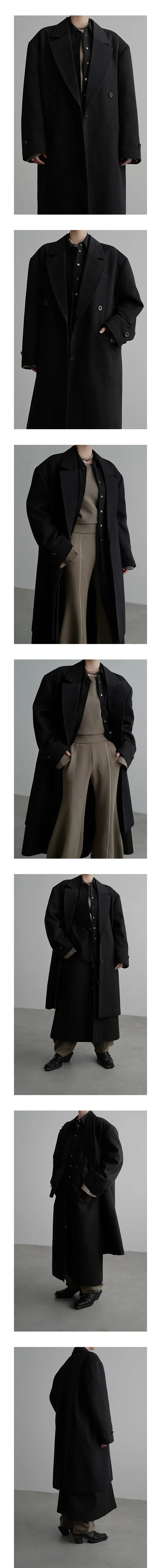 Manteau Chester mi-long