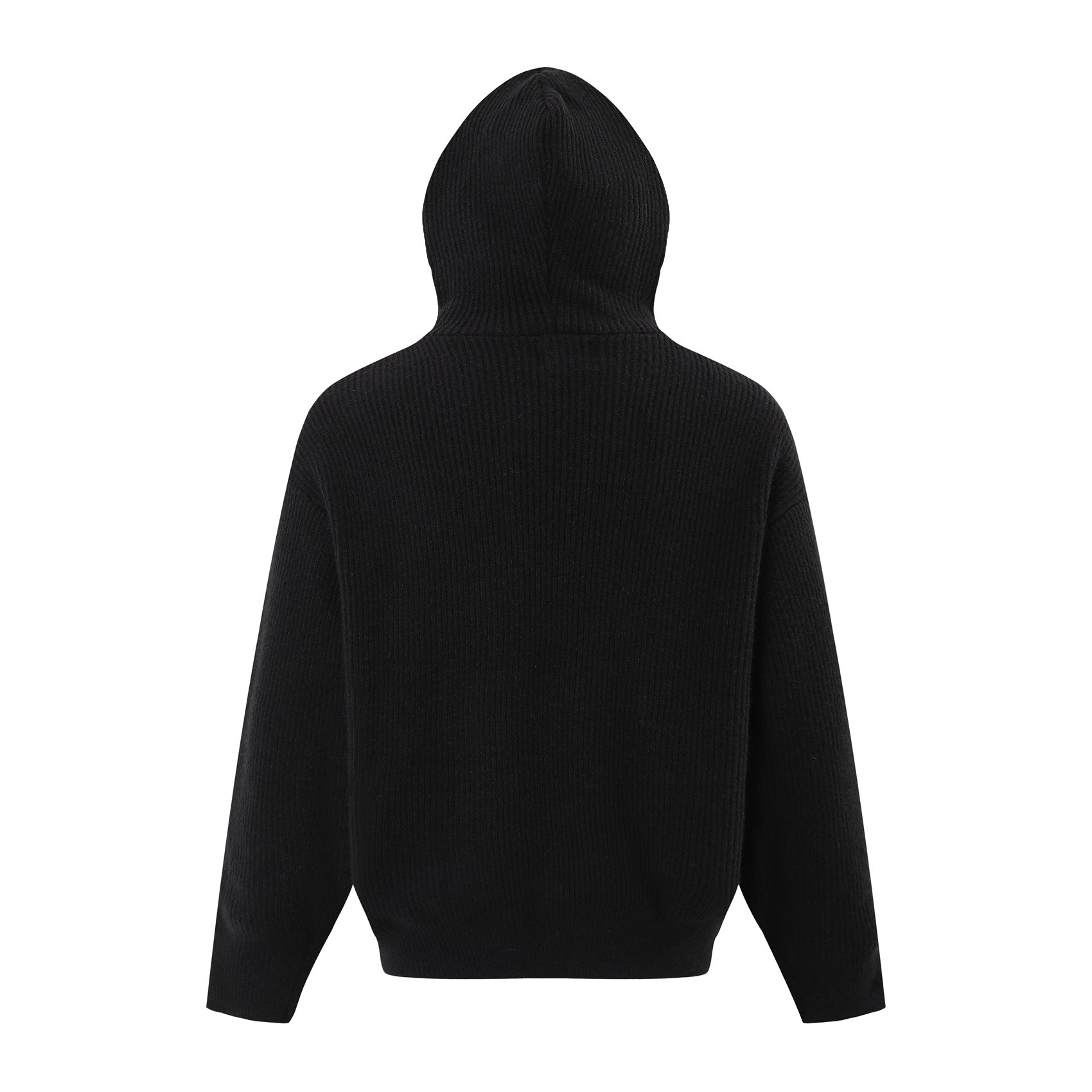 Half Zipper Knit Hoodie