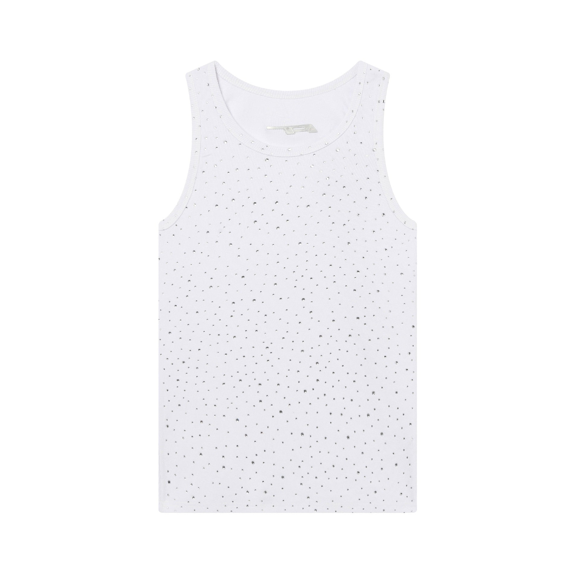 Studs Rhinestone Tank Top
