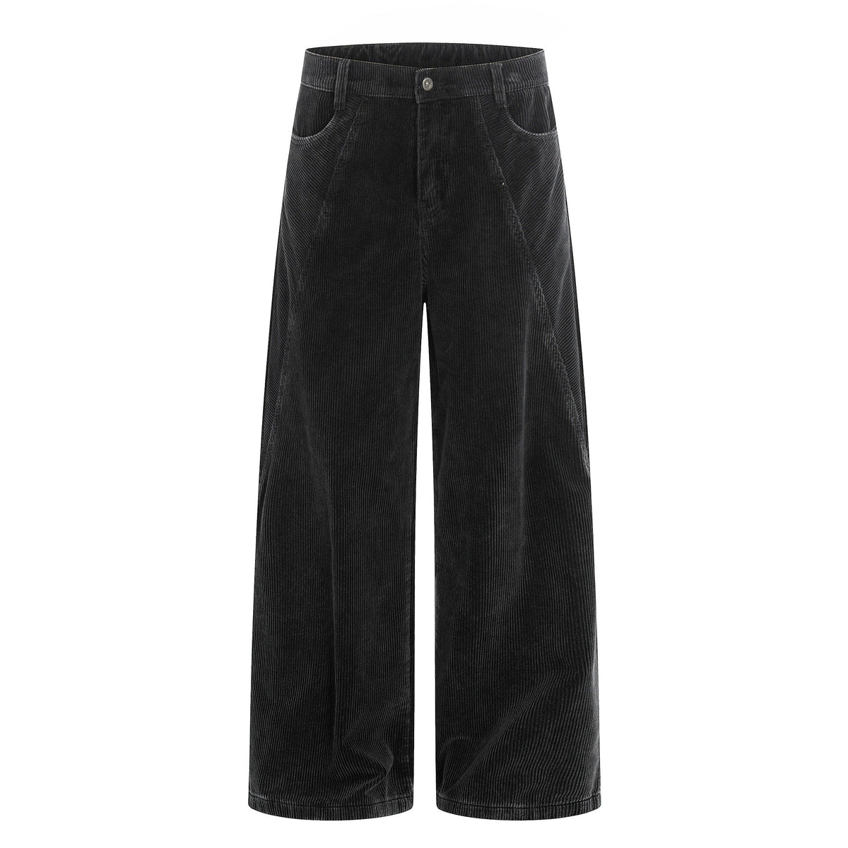 Corduroy High Waist Wide Leg Pants