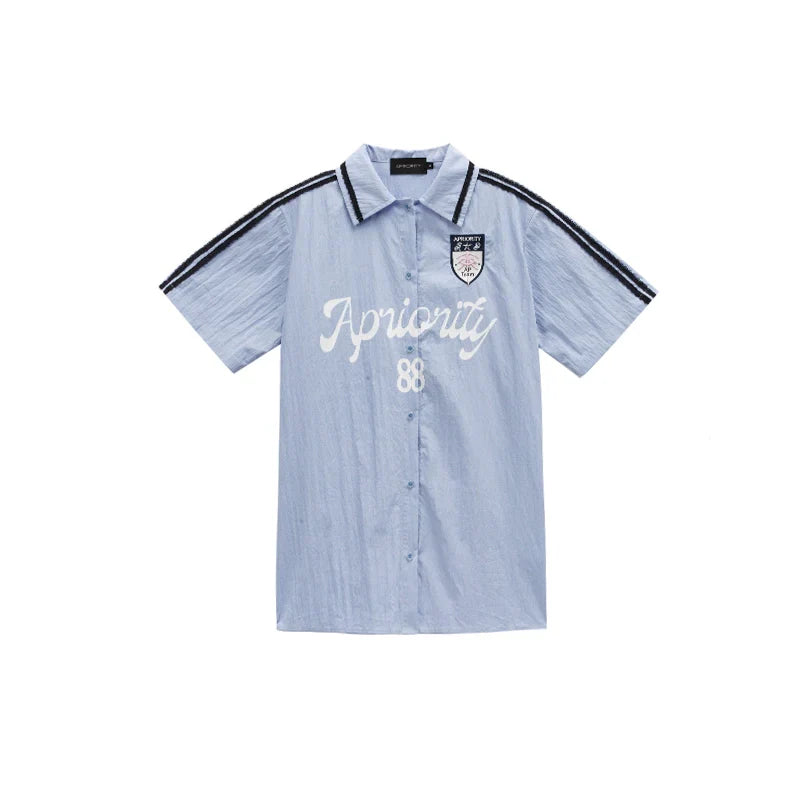 Graphic Screen Print Short Sleeve Shirt