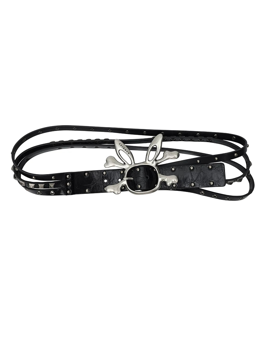Rabbit Skull Belt