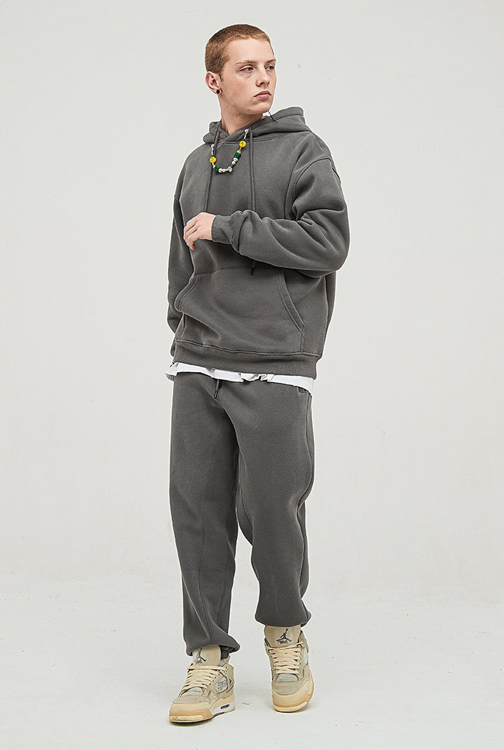 dark gray pants
