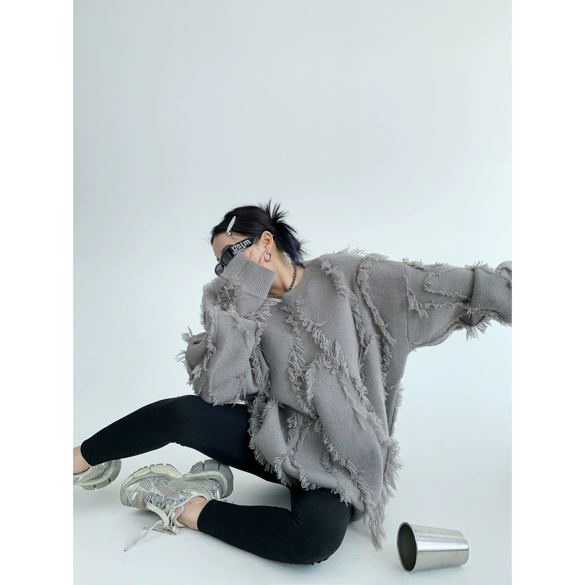 Oversized Thick Pullover Knit Sweater