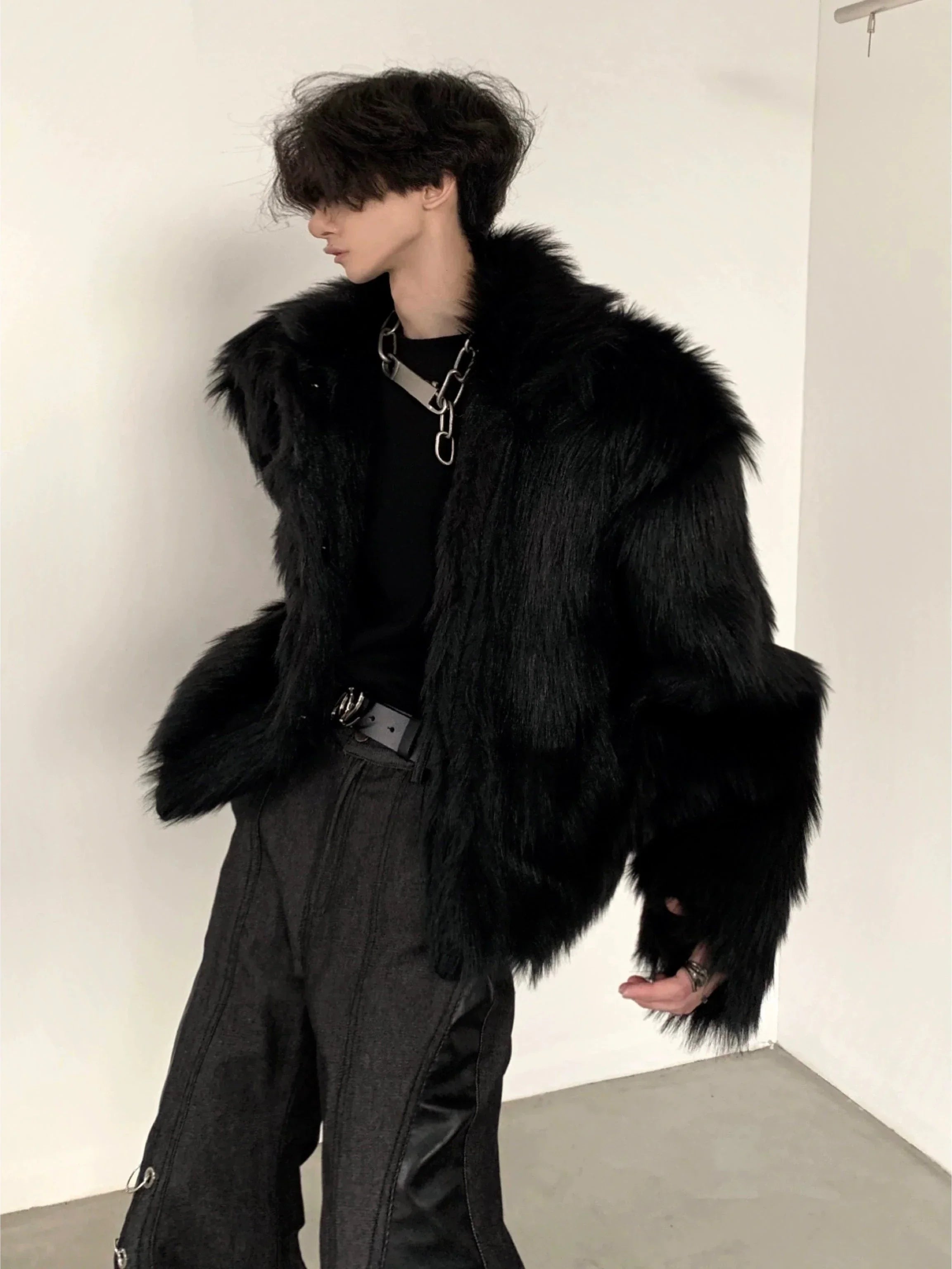 Thick Fur Short Jacket