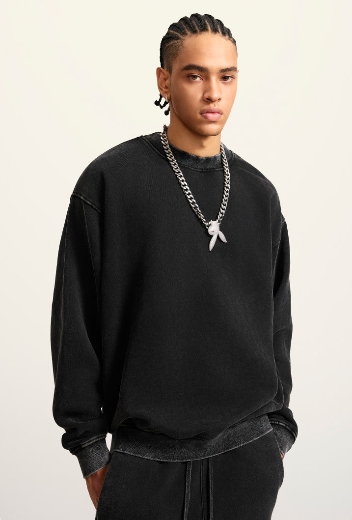 Oversize Washed Sweatshirt