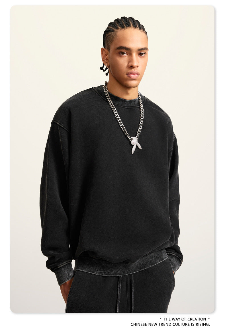 Oversize Washed Sweatshirt