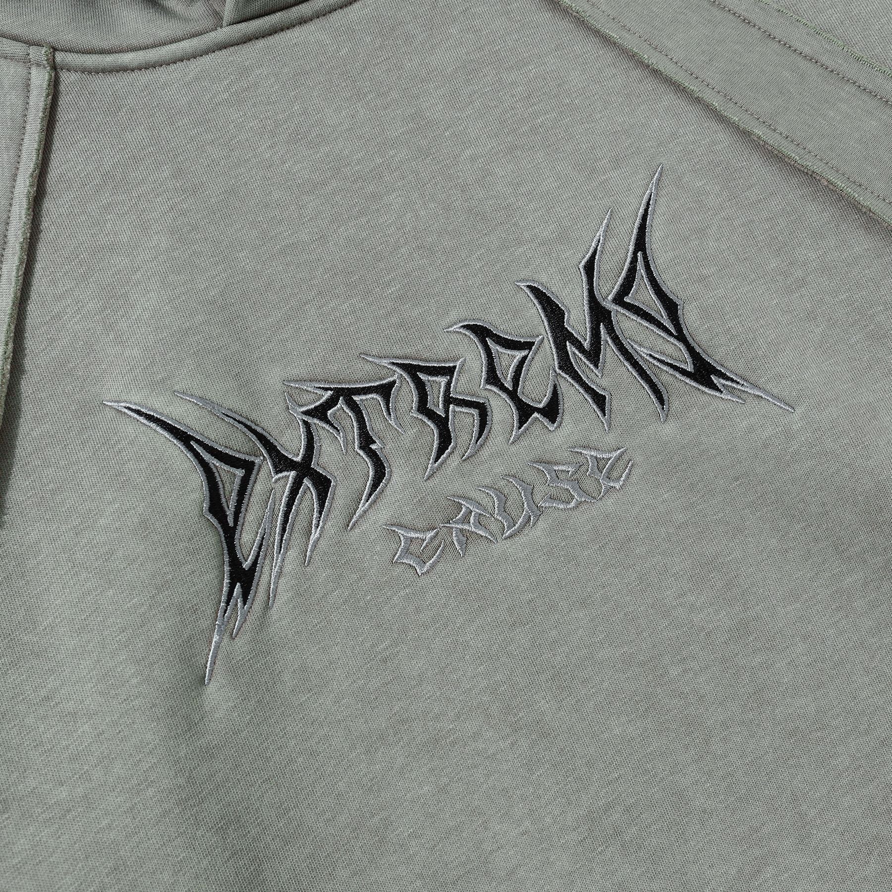 Heavyweight Washed Fleece Lining Pullover Hoodie