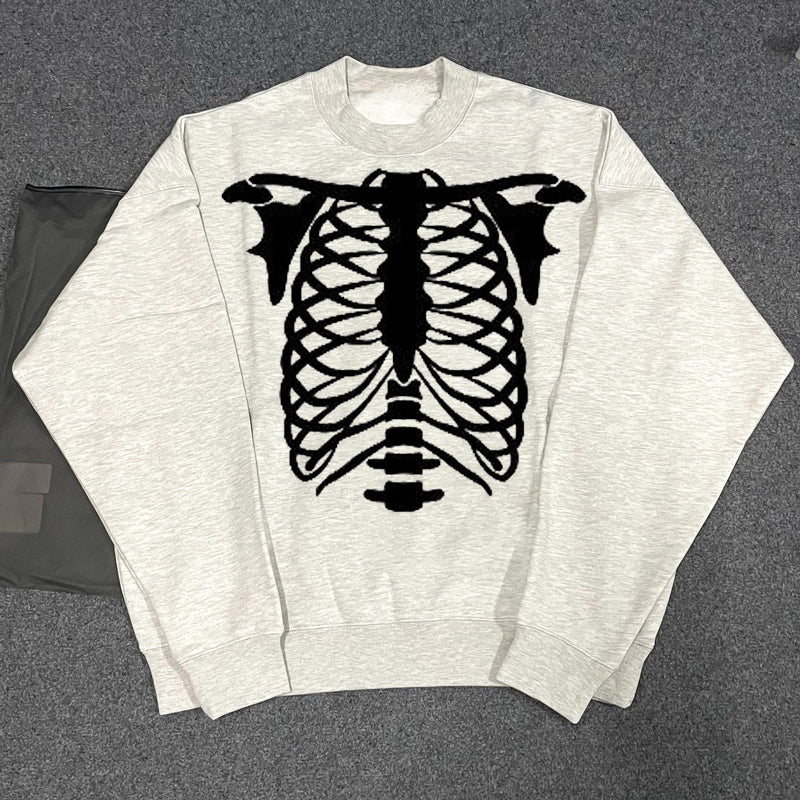 Skeleton Design Sweatshirt