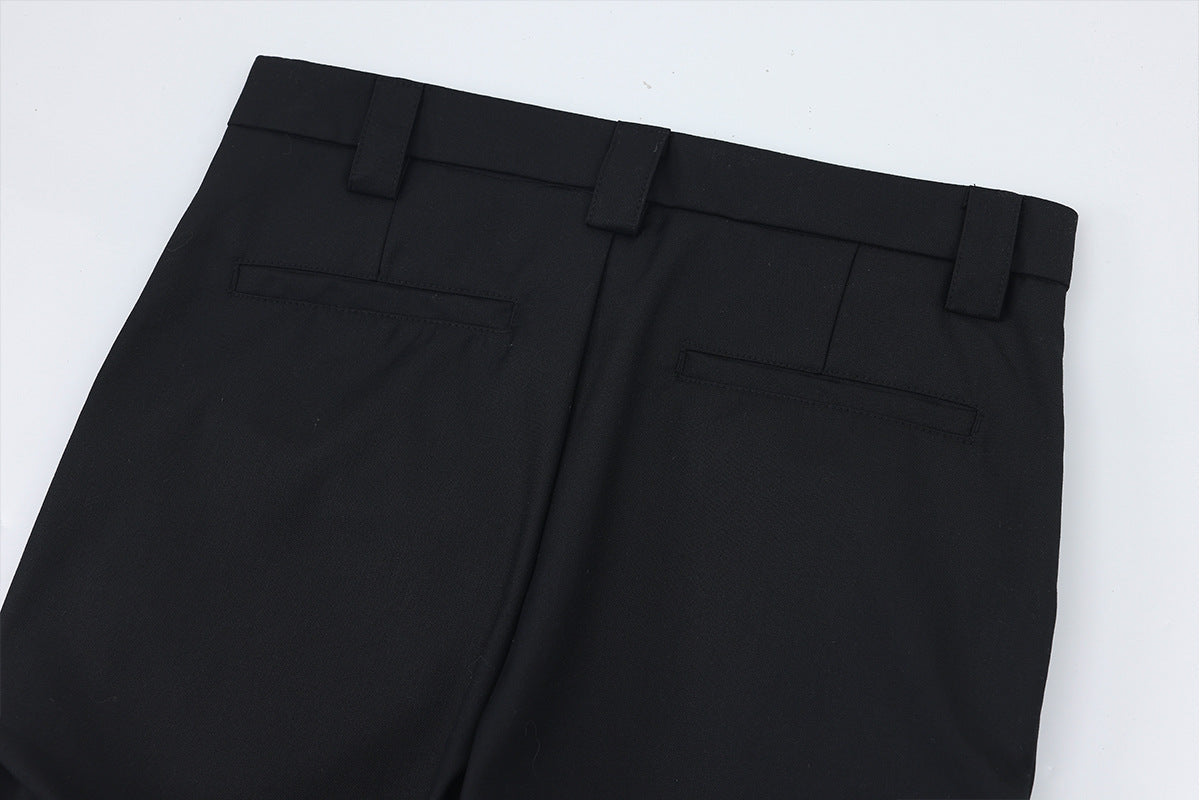 Pleats Flare Pants