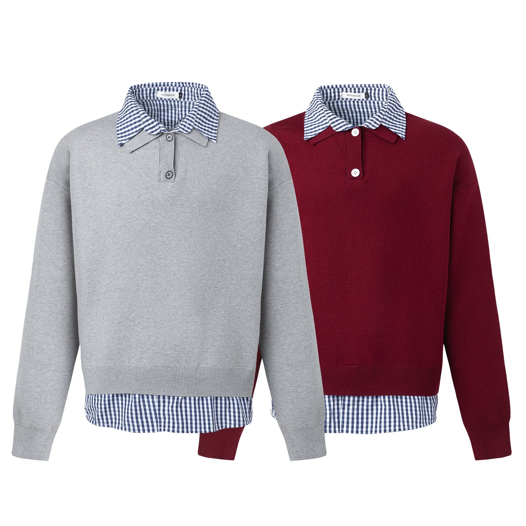 Retro Old Money Two-Piece Sweater Style