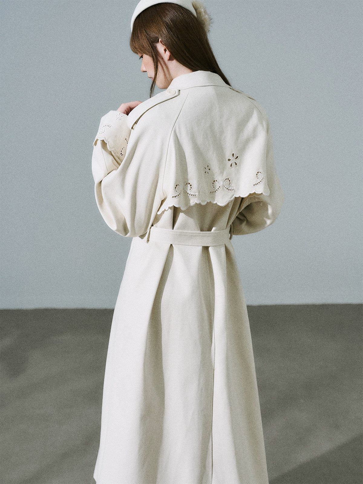 Double-Breasted Trench Coat