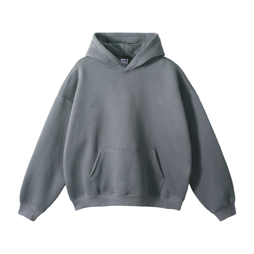 Oversize Heavyweight Hoodie & Heavyweight Sweatpants Setup - gray / S / top