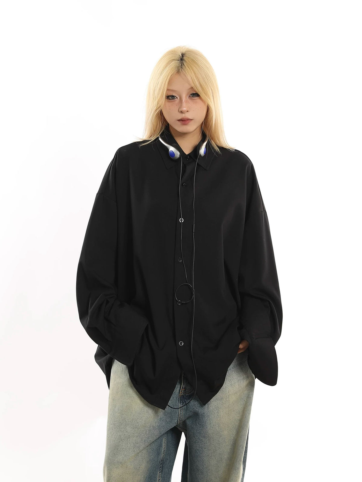 Oversize Shirt Na1688-K