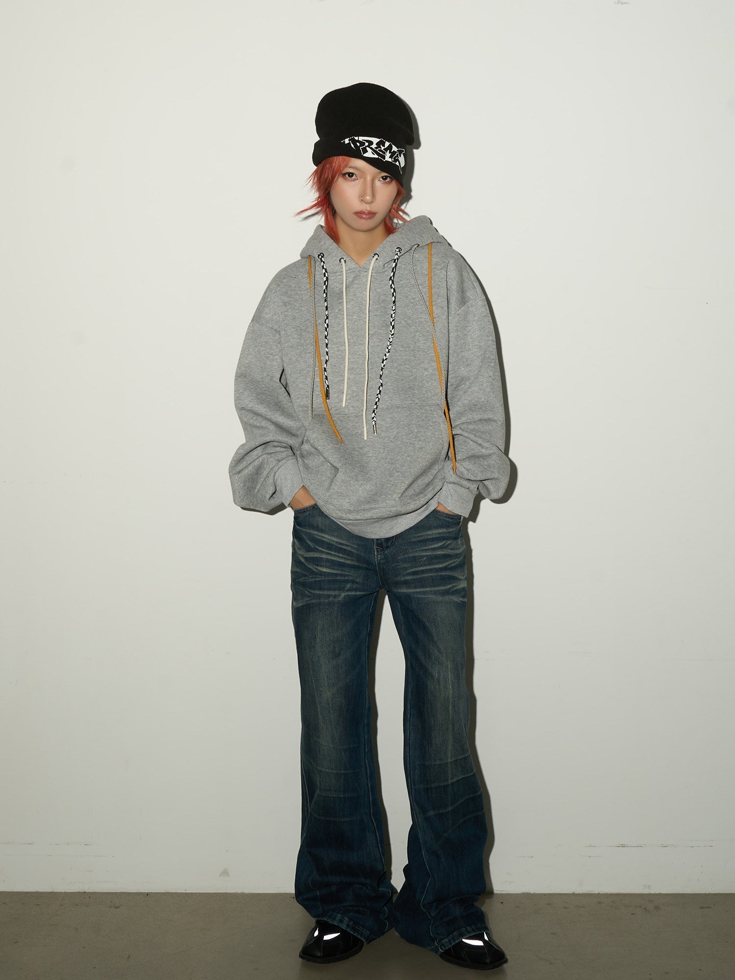 Washed Fade Flare Denim Jeans