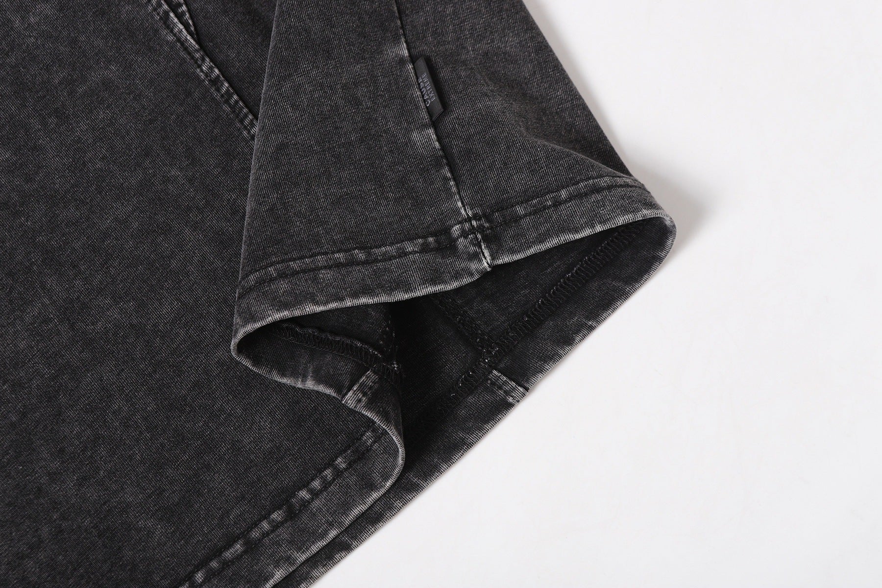 Washed Panel Short Sleeve T-Shirt