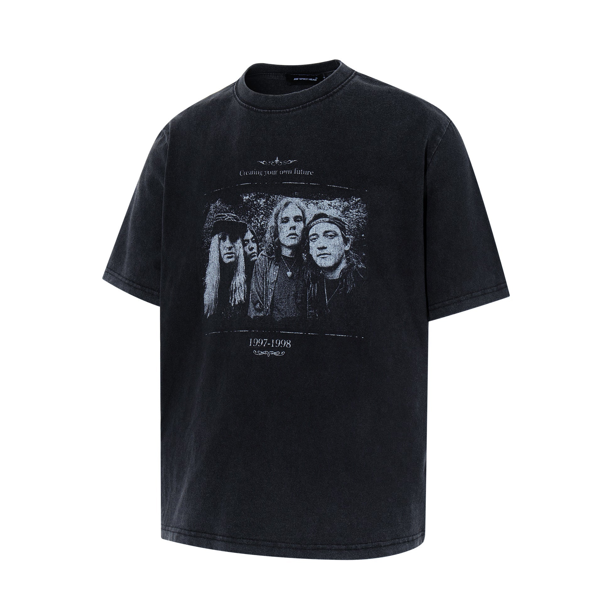 Rock Photo Print Short Sleeve T-Shirt