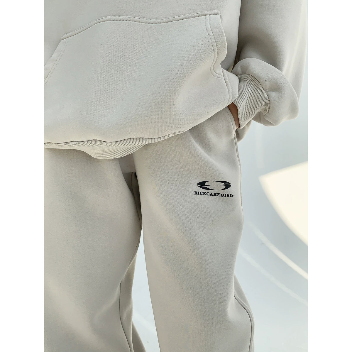Thick Heavyweight Print Hoodie & Pants Set