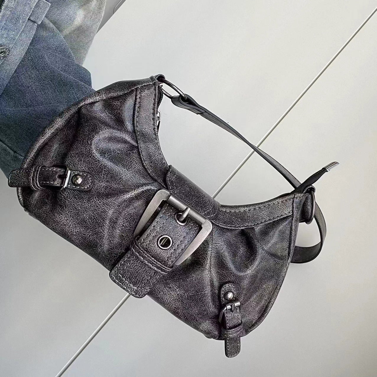 Y2K Wasteland One Shoulder Bag