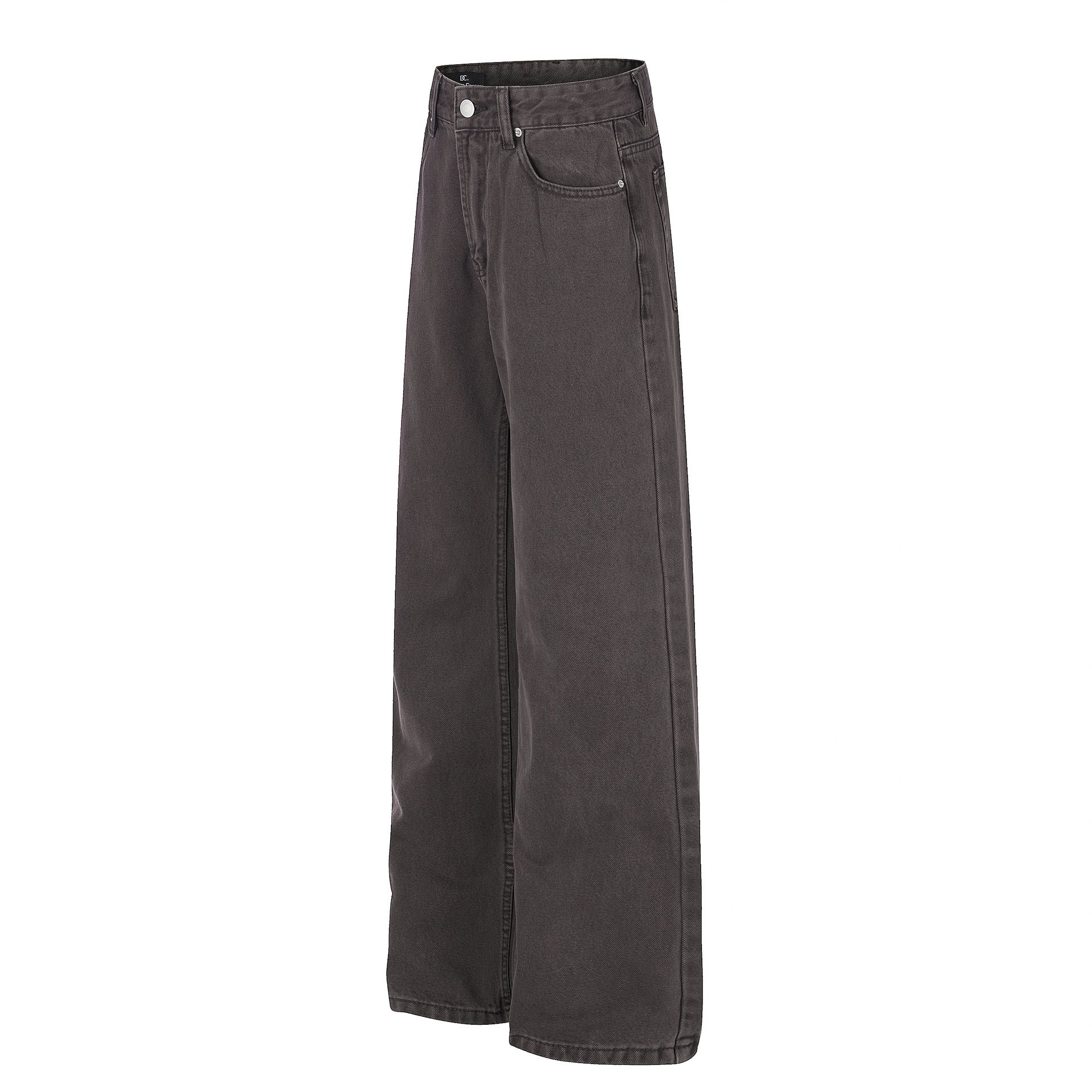 Washed Fade Wide Leg Denim Jeans