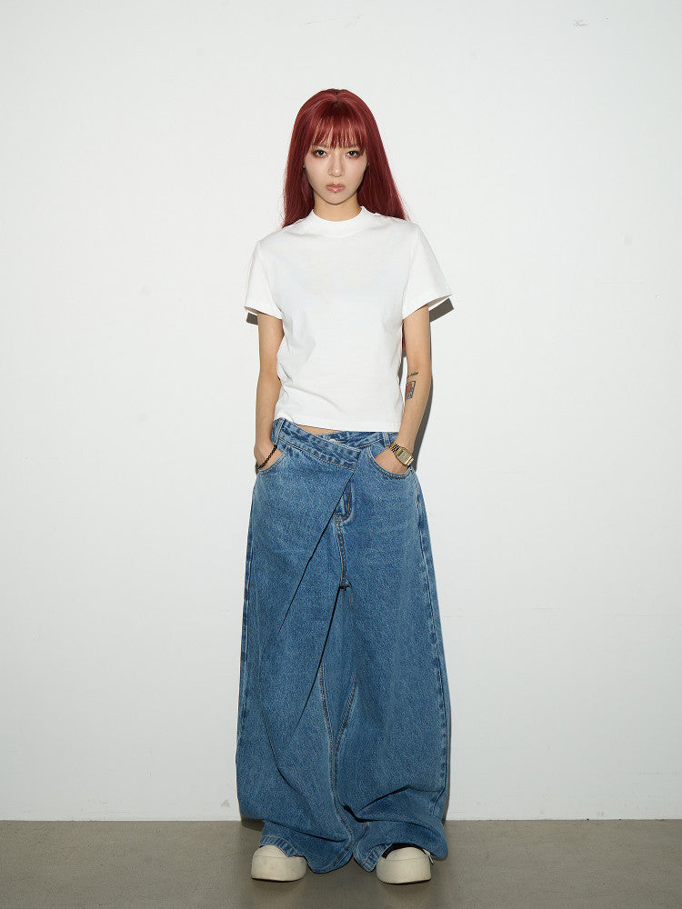 Plain Fitted Short Sleeve T-Shirt