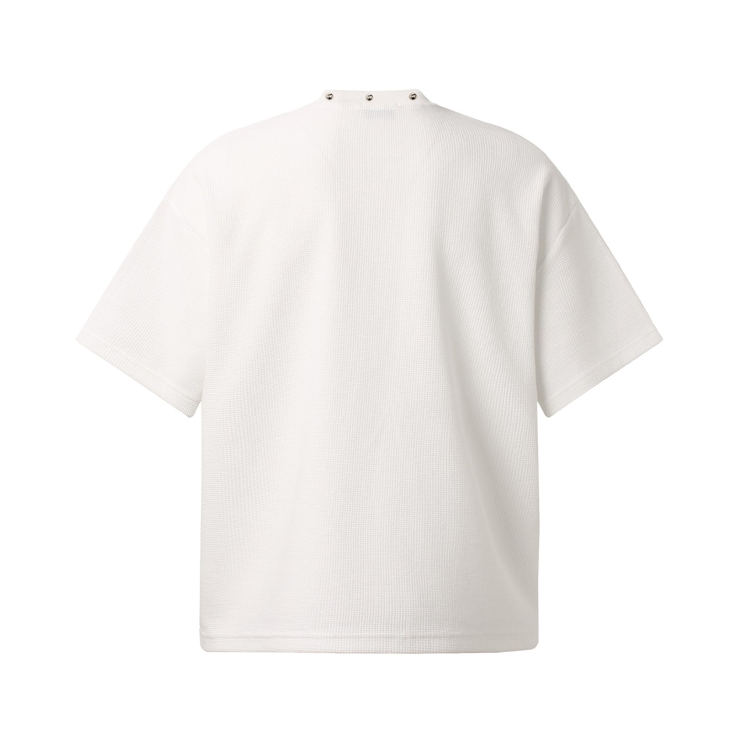 Graphic Print Rib Knit Short Sleeve T-Shirt