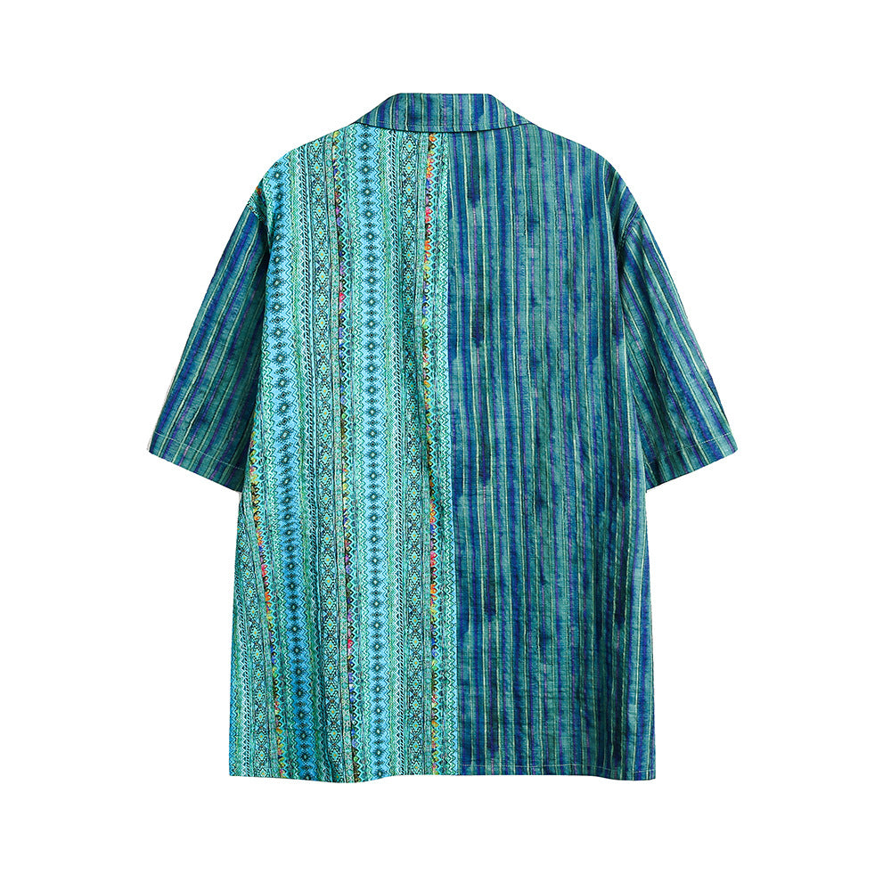 Vintage Boho Stil Sommerhemd