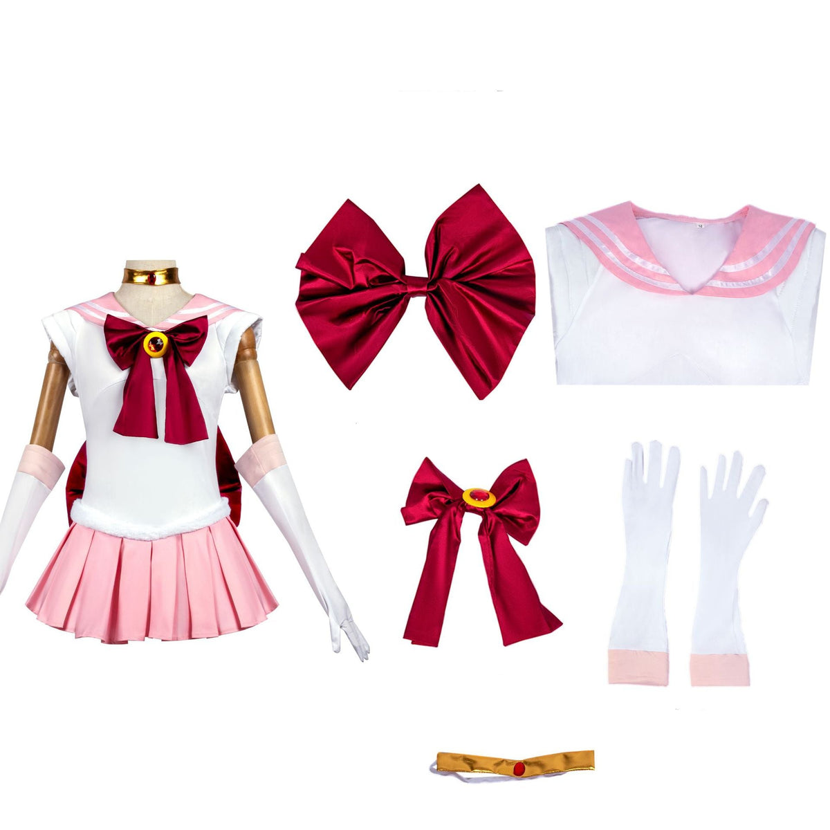 Halloween Sailor-Style Anime Cosplay Costume