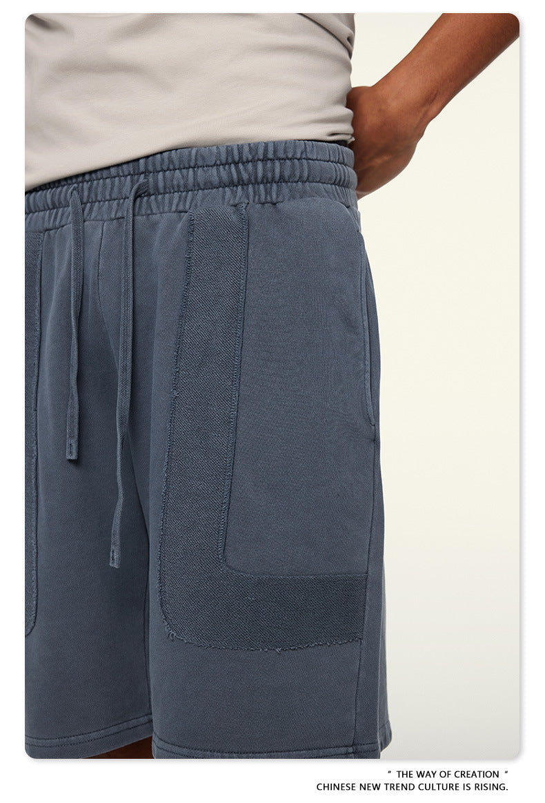 Washed Heavyweight Short Sleeve T-Shirt & Short Sweatpants Setup