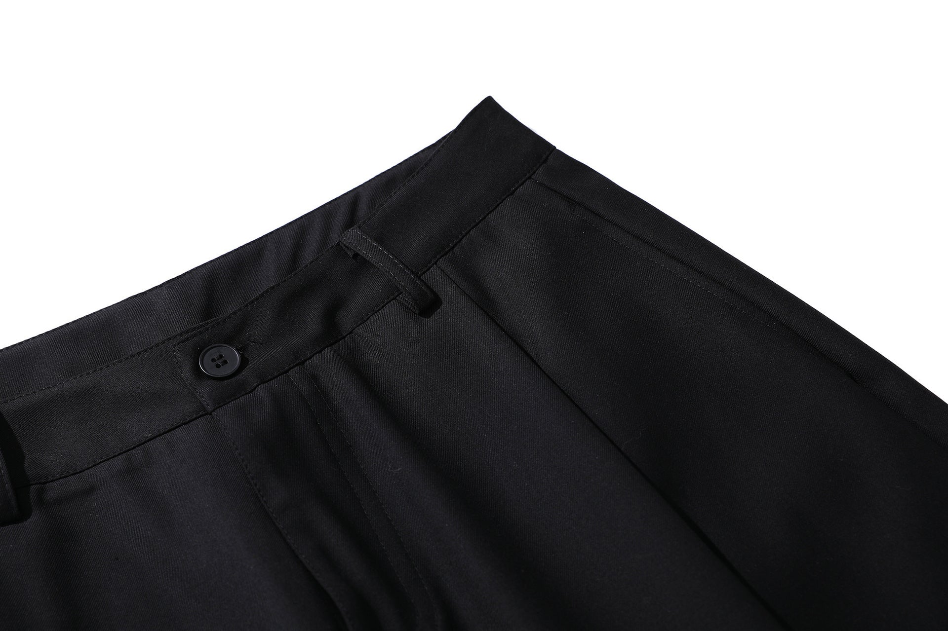 Pleats Cropped Pants