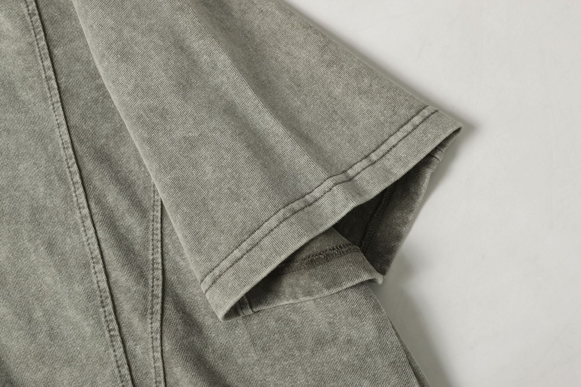 Washed Panel Short Sleeve T-Shirt