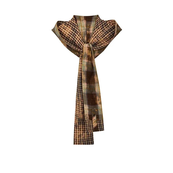 Brown one size scarf