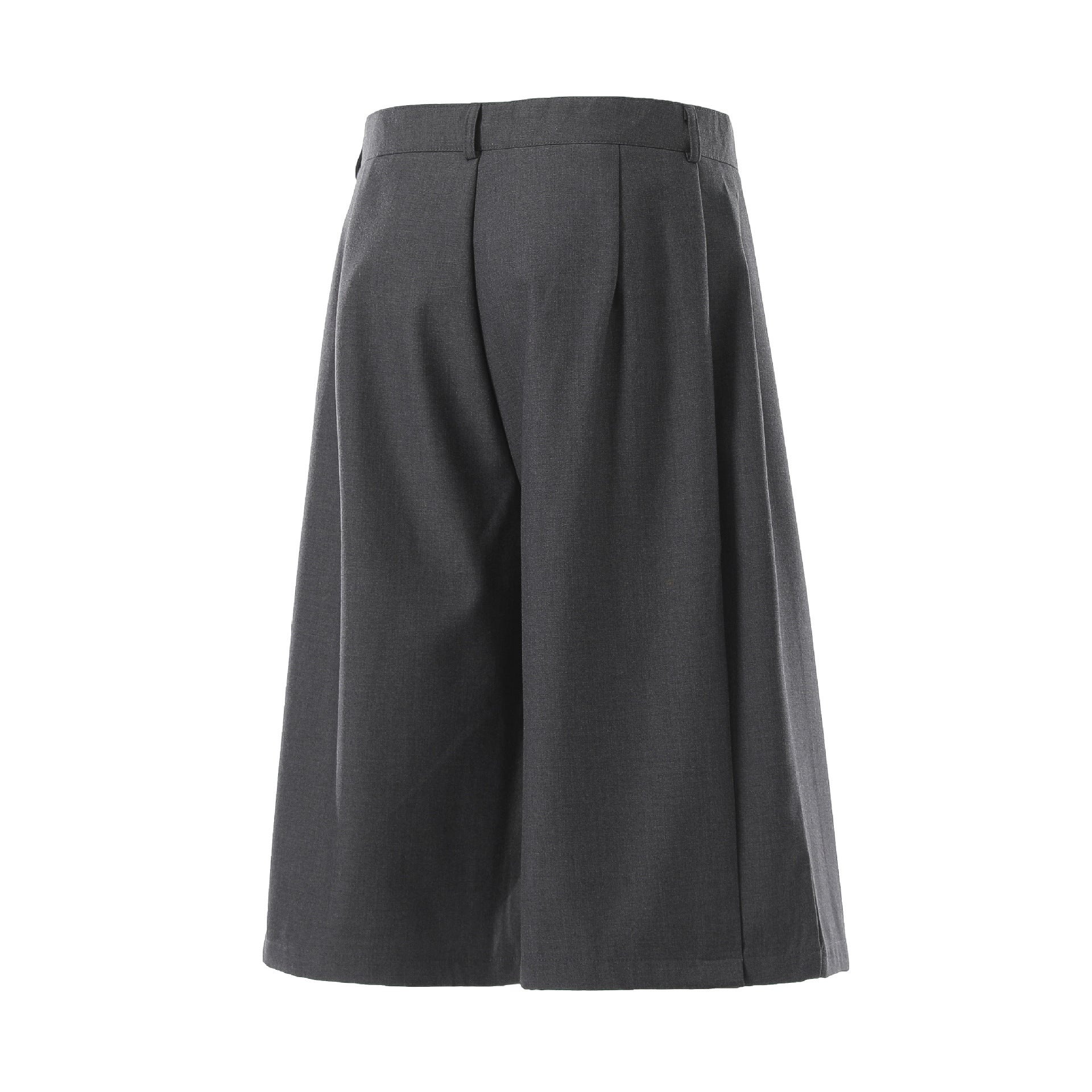 Pleats Cropped Pants